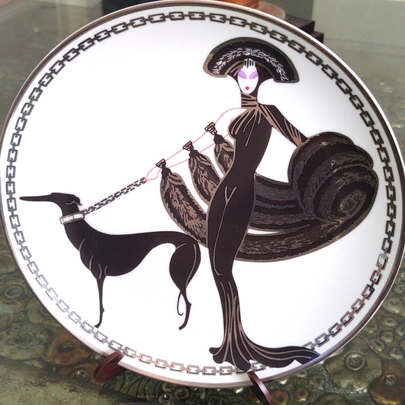 House of Erte Limited Edition Display Plates - Picture 3 of 7